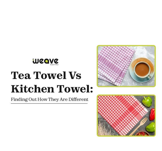 Tea towel vs kitchen towel 