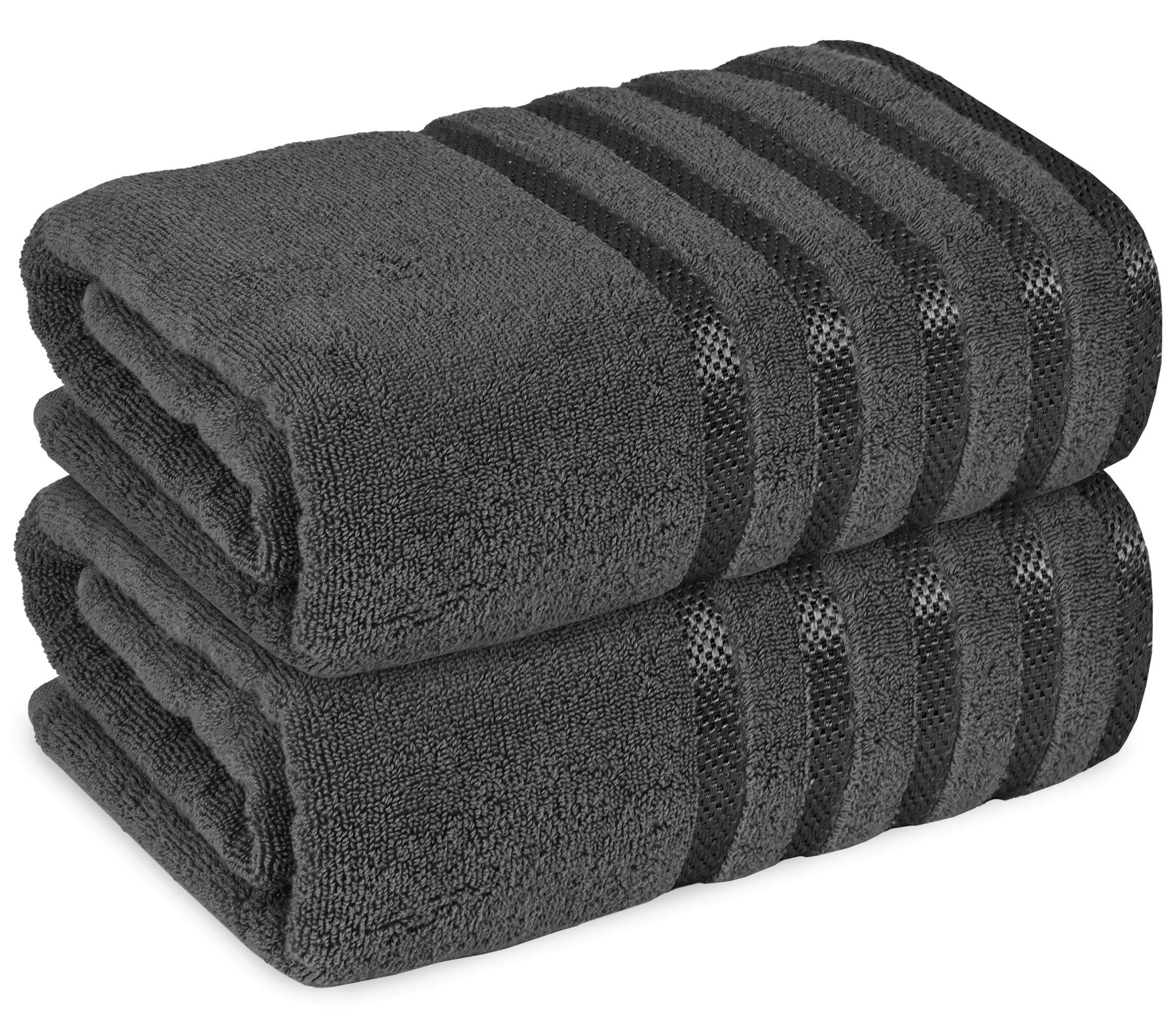 2 Pc ultrasoft and quick dry viscose bath sheet set Eco friendly and Weave Essentials