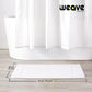 LUXURY COTTON BATH MATS: PACK OF 2- PURE WHITE-Bath Mats-Weave Essentials-White-Weave Essentials