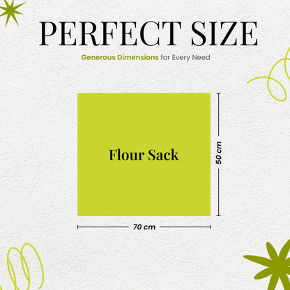 Weave Essentials 24-Pack Flour Sack Kitchen Towels - 100% Cotton