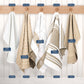 KITCHEN HAND TOWEL WITH HANGING LOOP-Kitchen Tea Towel-Weave Essentials-BEIGE-Weave Essentials