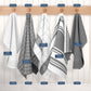 KITCHEN HAND TOWEL WITH HANGING LOOP-Kitchen Tea Towel-Weave Essentials-BEIGE-Weave Essentials