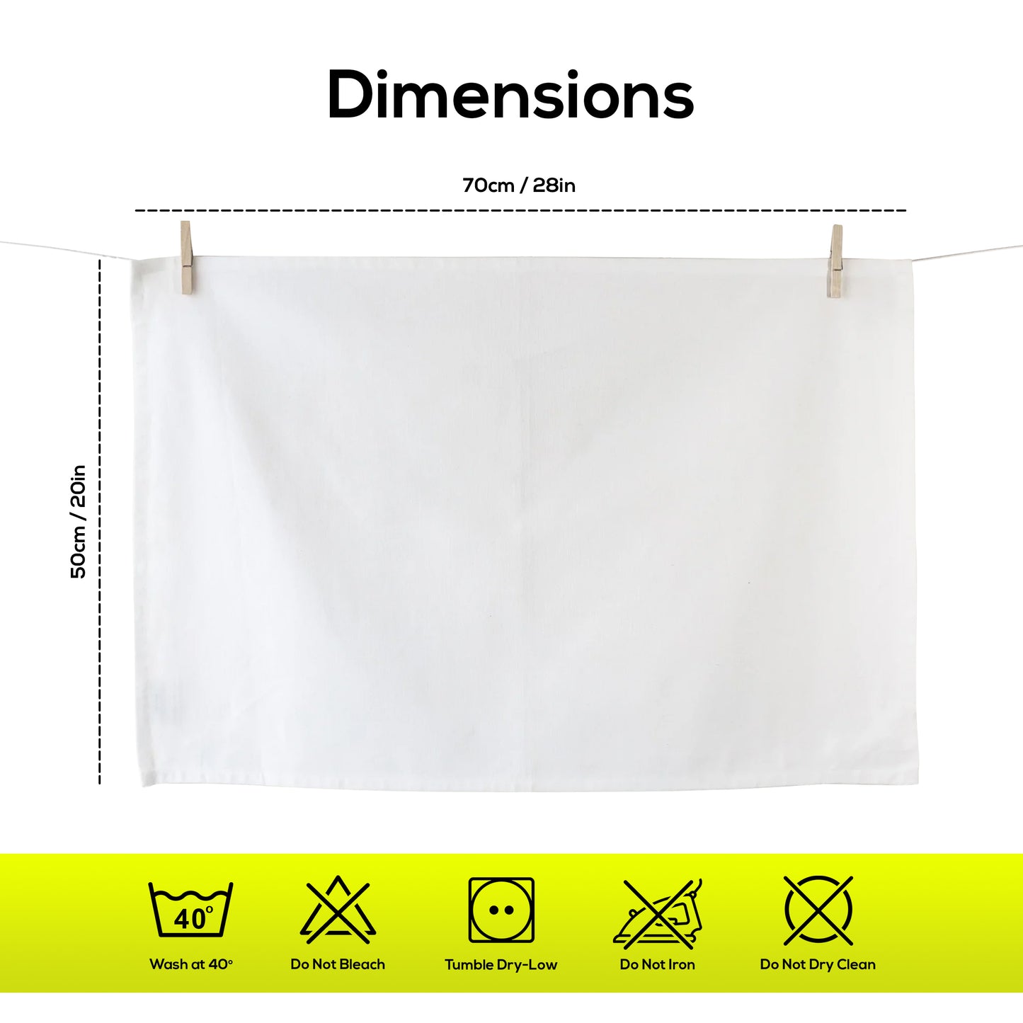 Weave Essentials 24pc Flour Sack Towels - 100% Cotton Tea Towels for Kitchen, Highly Absorbent Washing Up Cloths for Dishes, Lightweight, Premium Quality Durable Soft Feel Fingertip Flour Sack | White