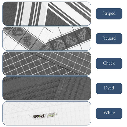 KITCHEN HAND TOWEL WITH HANGING LOOP-Kitchen Tea Towel-Weave Essentials-BEIGE-Weave Essentials