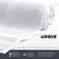 LUXURY COTTON BATH MATS: PACK OF 2- PURE WHITE-Bath Mats-Weave Essentials-White-Weave Essentials