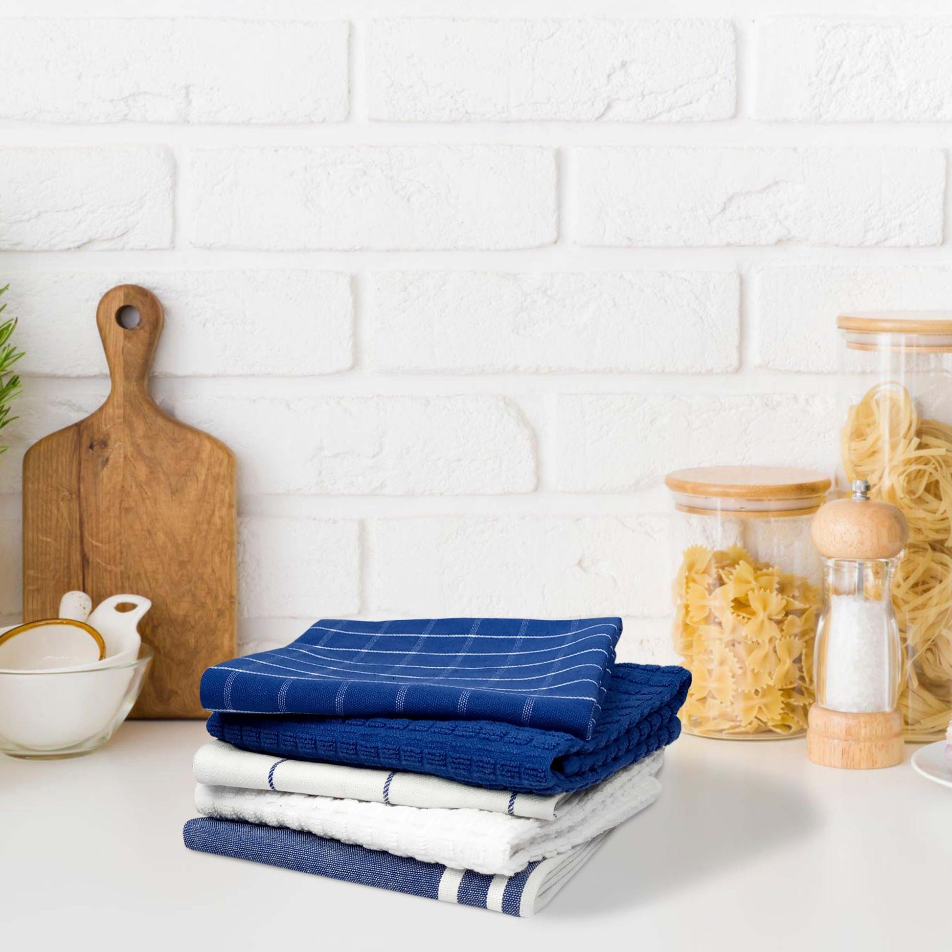 Dish towels cotton set, Kitchen towel with loop, Organic hand towel - Shop  Daloni Towels - Pinkoi
