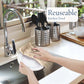 KITCHEN HAND TOWEL WITH HANGING LOOP-Kitchen Tea Towel-Weave Essentials-BEIGE-Weave Essentials