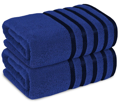 2-Pack Jumbo Viscose Bath Sheets - Ultra Soft, Quick-Dry, 90x180cm