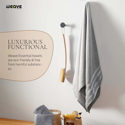 2-Pack Jumbo Viscose Bath Sheets - Ultra Soft, Quick-Dry, 90x180cm