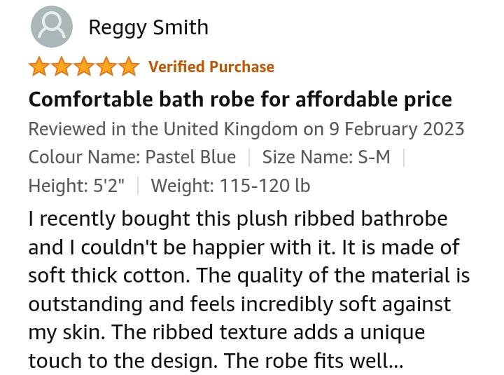 Amazon Customer Review