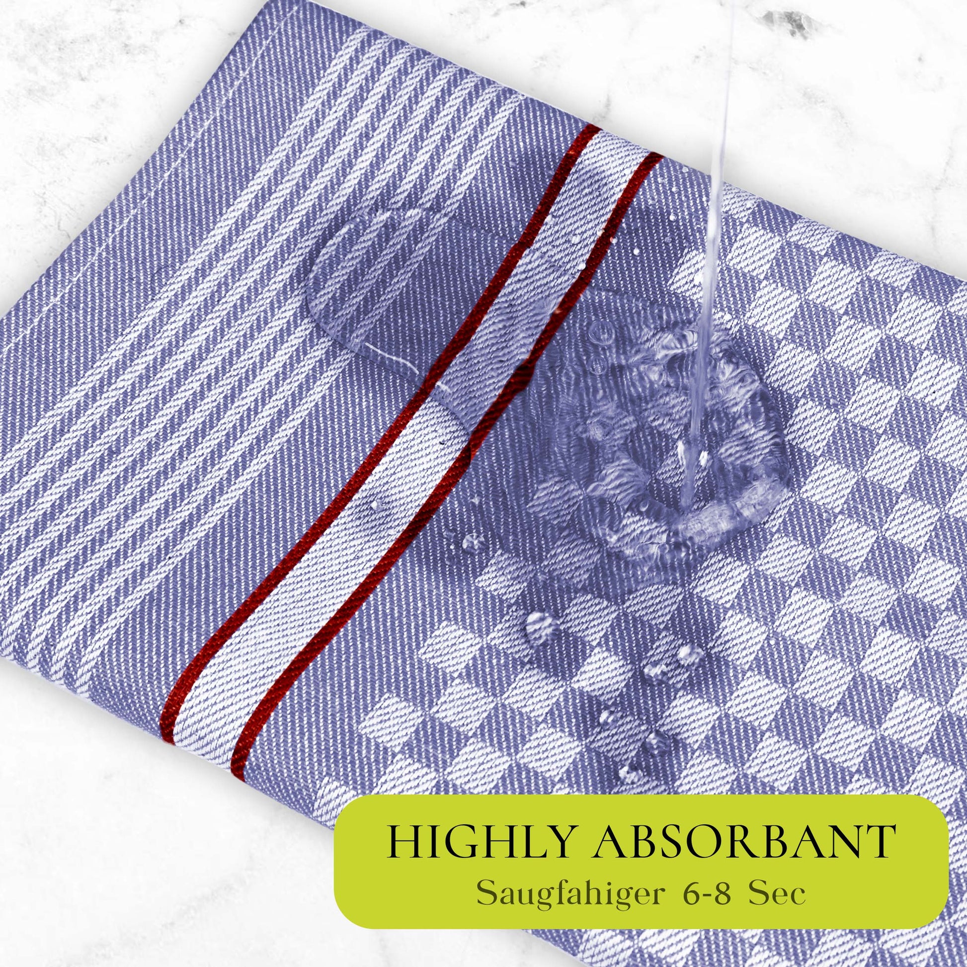 PROFESSIONAL 8 PC CHEF TOWEL SET MULTIPURPOSE AND ABSORBENT-Chef Kitchen Towel-Weave Essentials-Flame Red-Weave Essentials