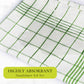 PACK OF 5 PURE LINEN KITCHEN DISH CLOTHS-Kitchen Dish Cloth-Weave Essentials-Silver Grey-Weave Essentials