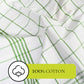 PACK OF 5 PURE LINEN KITCHEN DISH CLOTHS-Kitchen Dish Cloth-Weave Essentials-Silver Grey-Weave Essentials