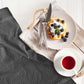 12 PC KITCHEN TOWEL SET: 4 HAND TOWEL & 8 DISH CLOTH-Kitchen Tea Towel-Weave Essentials-Silver Grey-Weave Essentials
