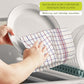PREMIUM 10 PC COTTON CHECK DESIGN KITCHEN TOWEL-Kitchen Towel-Weave Essentials-Weave Essentials