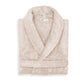 WHITE UNISEX LINT FREE HOTEL BATHROBE-Robes-Weave Essentials-Beige-Weave Essentials