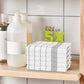 PACK OF 5 PURE LINEN KITCHEN DISH CLOTHS-Kitchen Dish Cloth-Weave Essentials-Silver Grey-Weave Essentials