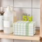 PACK OF 5 PURE LINEN KITCHEN DISH CLOTHS-Kitchen Dish Cloth-Weave Essentials-Silver Grey-Weave Essentials