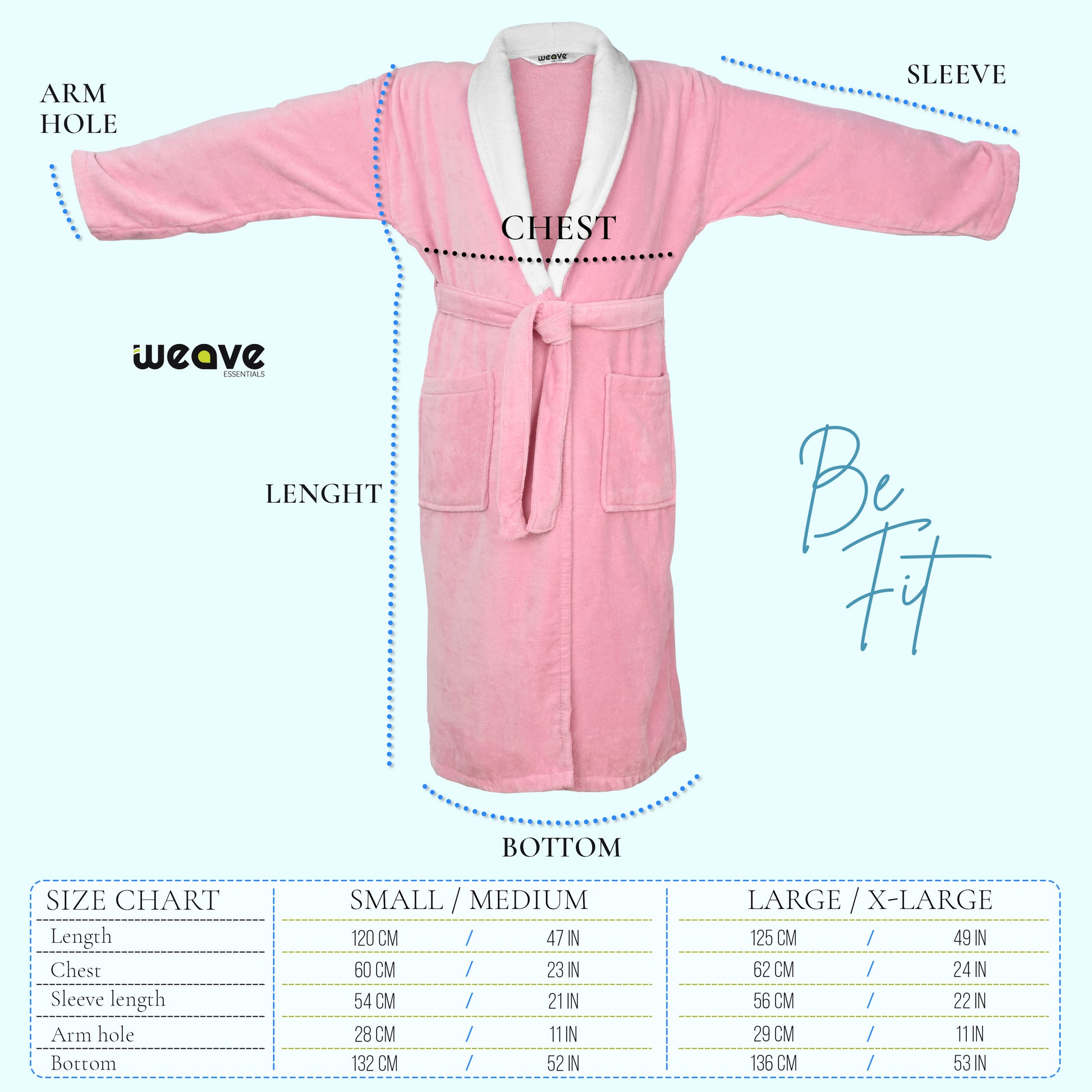 COMBED COTTON TERRY TOWELING BATHROBE-Bathrobe-Weave Essentials-White-S/M-Weave Essentials