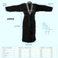 COMBED COTTON TERRY TOWELING BATHROBE-Bathrobe-Weave Essentials-White-S/M-Weave Essentials