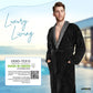 COMBED COTTON TERRY TOWELING BATHROBE-Bathrobe-Weave Essentials-White-S/M-Weave Essentials